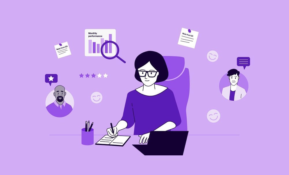 how to perform a performance review