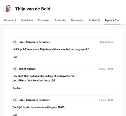 NL AGencyChat