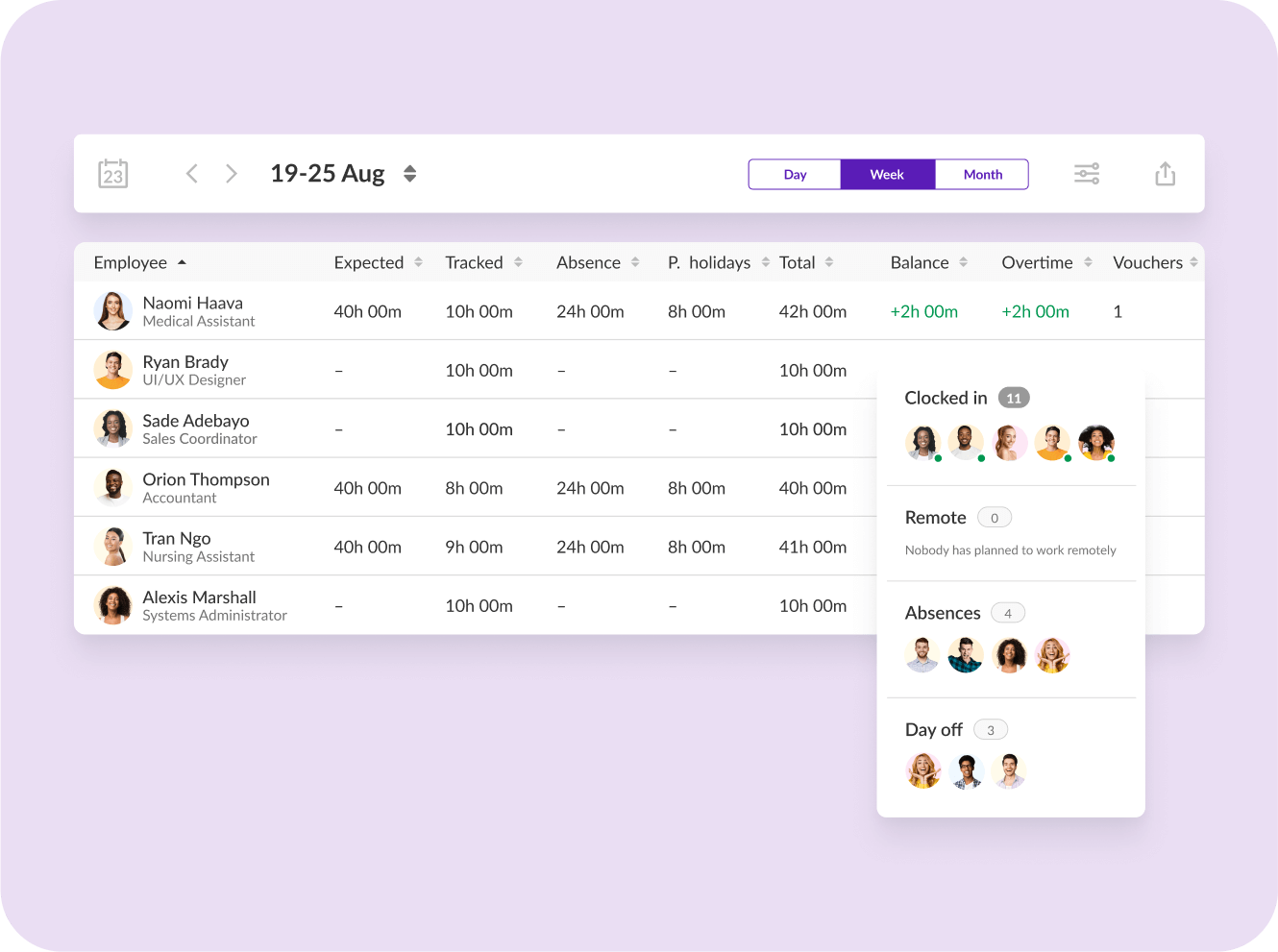 EN Your new dream attendance board
